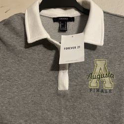 Ribbed Augusta Graphic Rugby Shirt
