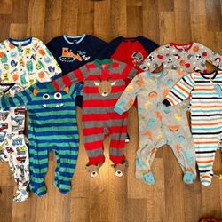 9 Fleece PJ Bundle 9months 