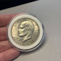 1(contact info removed) D Eisenhower Liberty Type1 US Bicentennial Coin