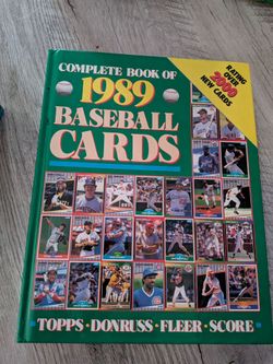 Complete Book of 1989 Baseball Cards