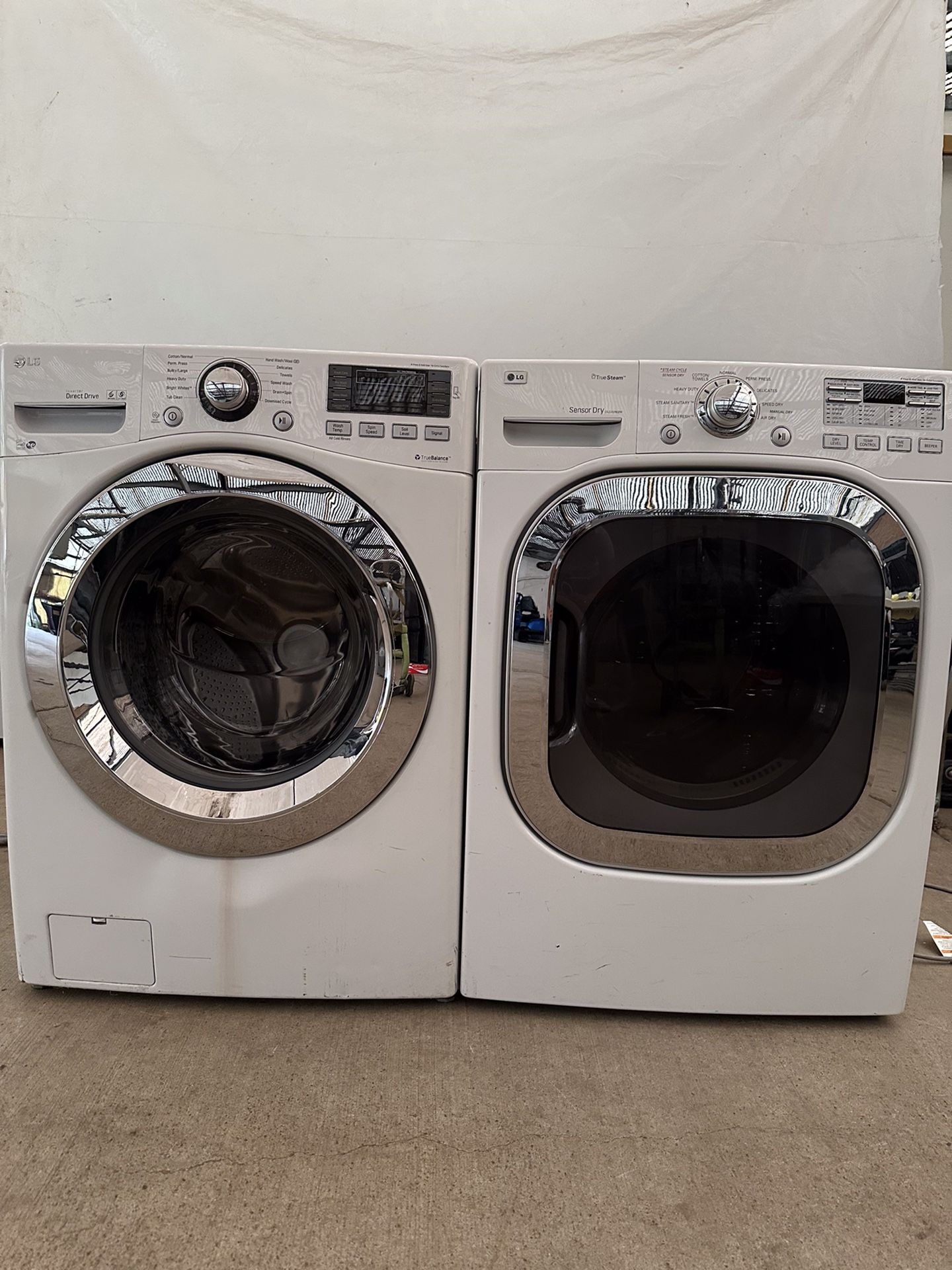 LG Washer And Dryer Laundry 