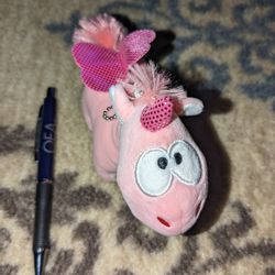 Unicorn Soft Plush Keychain Pink New Book Bag Tag