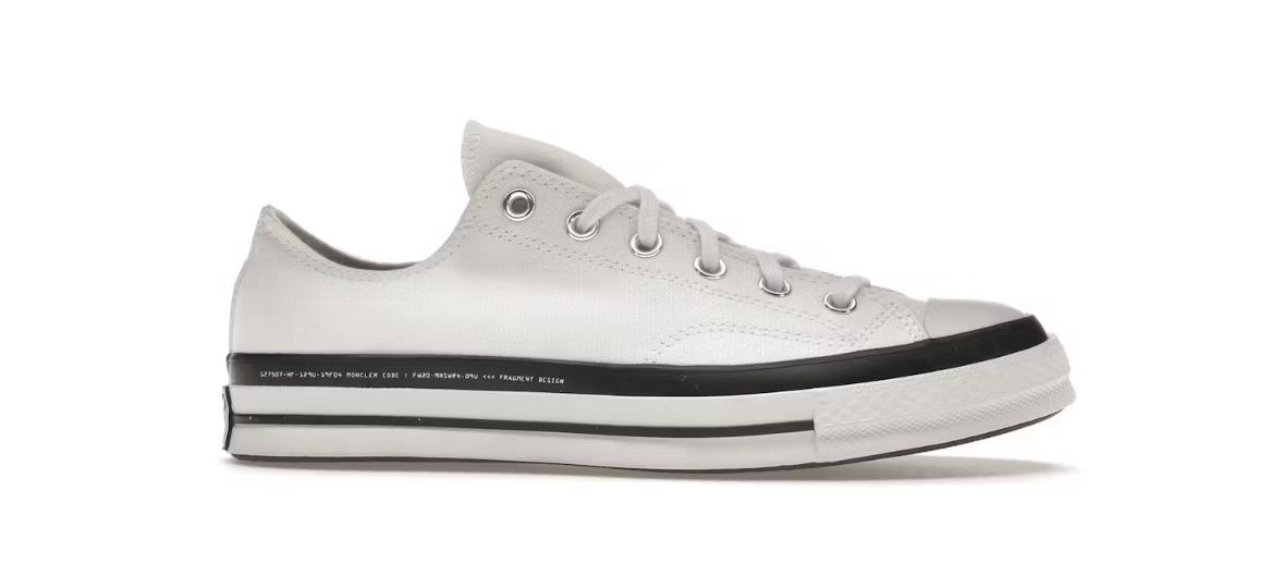Converse Chuck Taylor All Star 70 Ox Moncler Fragment White