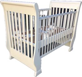 Pottery Barn Baby Convertible White Crib