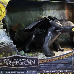 Spin Master How To Train Your Dragon Tame & Train Toothless - (contact info removed) - Black