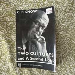 The Two Cultures & A Second Look - Vintage Paperback 