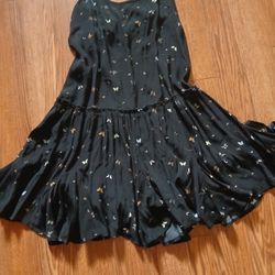 Wild Fable Butterfly Dress  Size Med