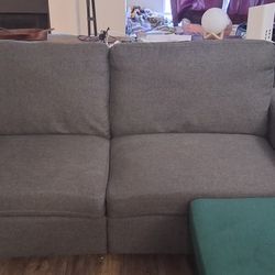 Comfy Gray Couch