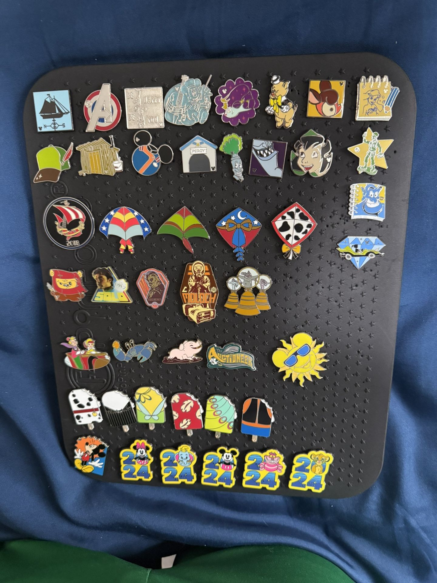 Authentic Disney Pin Lot 150 Pins 4 Pin Boards