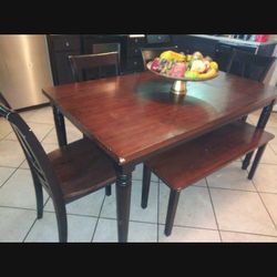 Wood Kitchen Table