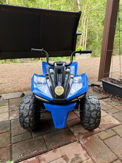 Kids Electric Ride-On ATV Police 911