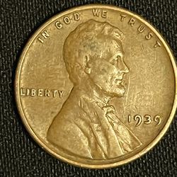 1939 Wheat Penny 