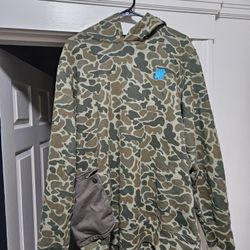 Undeated Duck Camo Hoodie Men XL