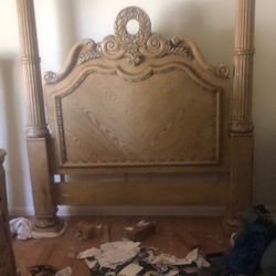 Bed Frame And Matching Drawers