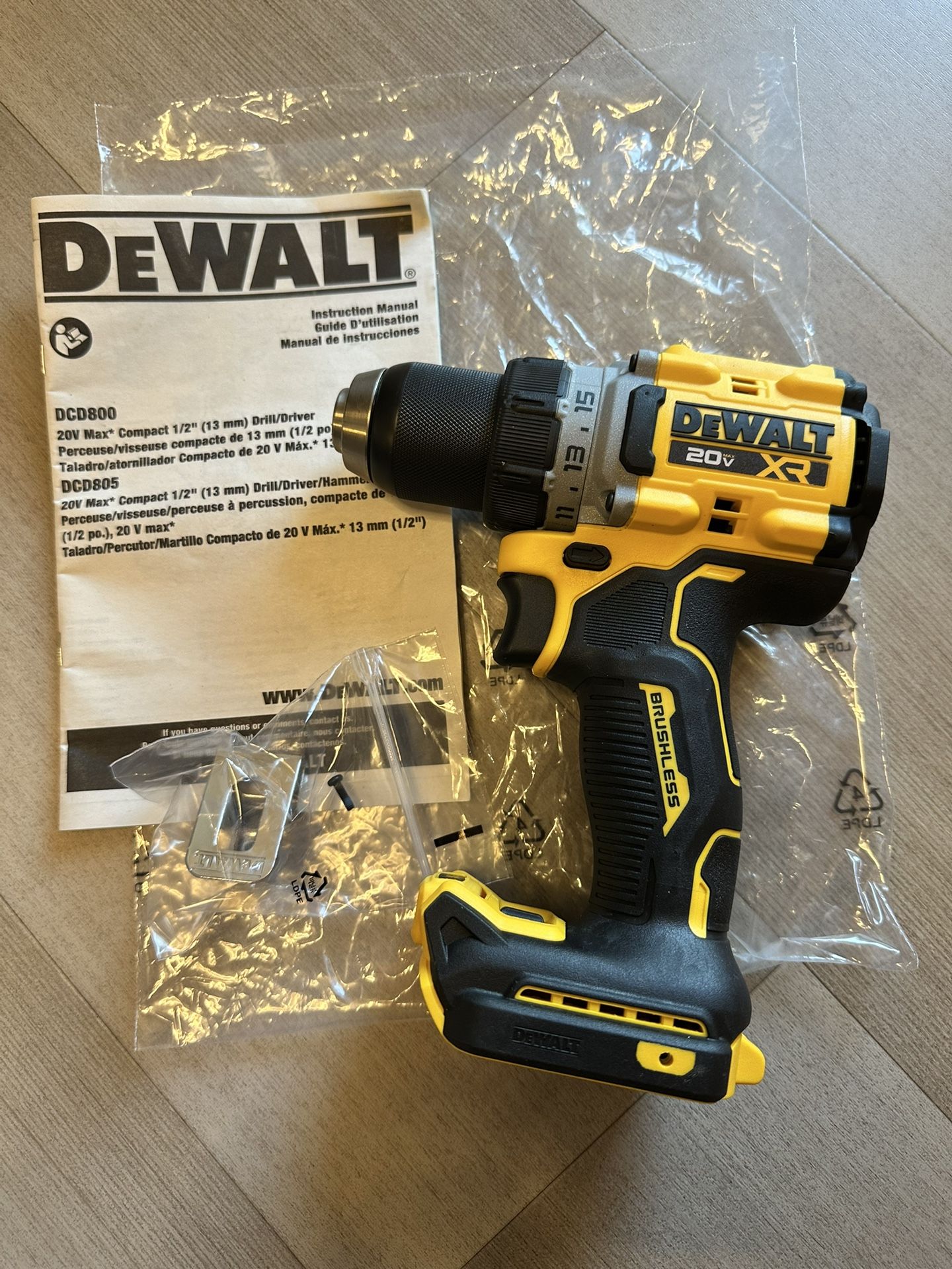 DEWALT 20V  XR Compact 1/2 in. Drill/Driver