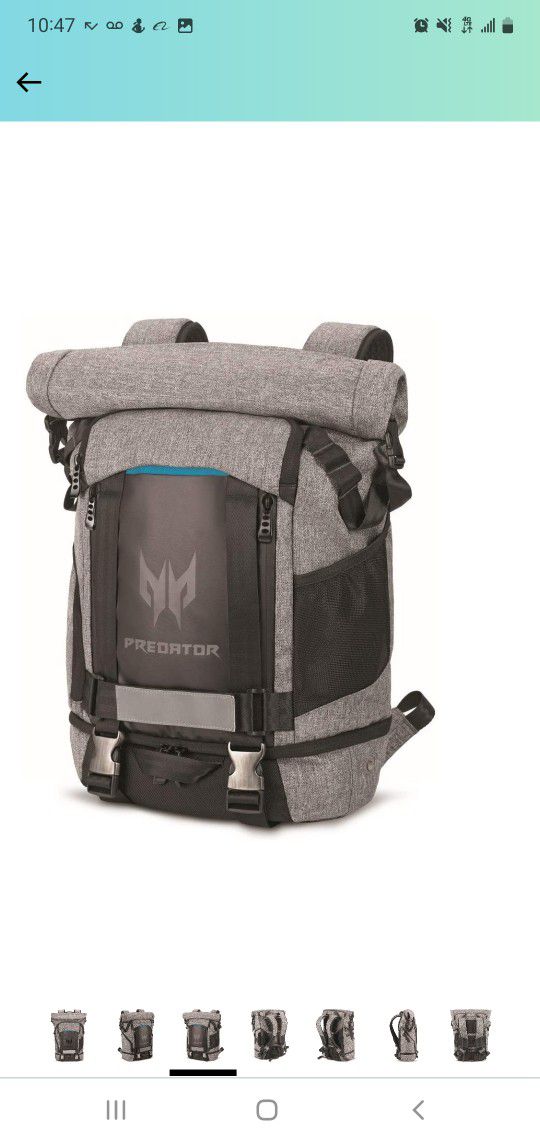 Acer Predator Roll Top Backpack