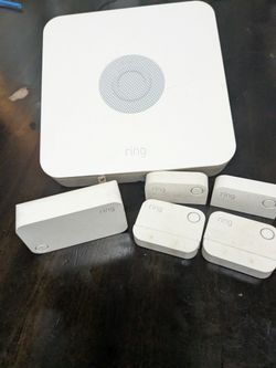 Ring Communication Base, Range Extender, and alarms