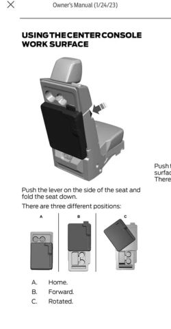 2001-2024 F150 Center Console Contractor Retractable