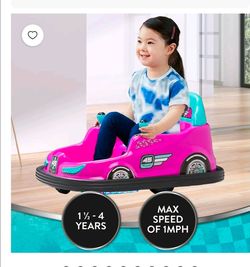 Toddler sz bumper car