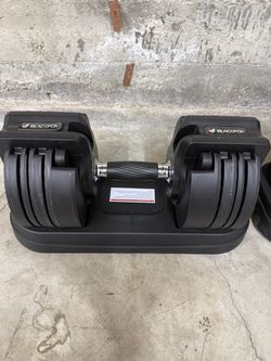BlackFox Adjustable Dumbbell with Tray