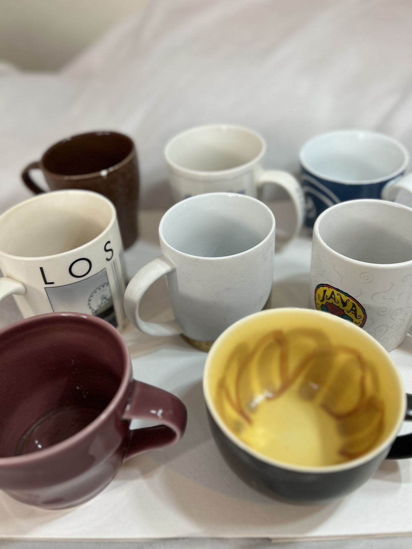 8 Used Starbucks Cups Mugs