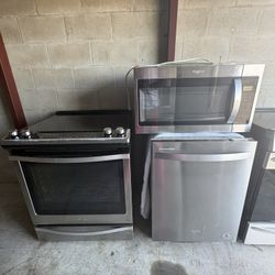 Stainless Steel 3-Piece Matching Set