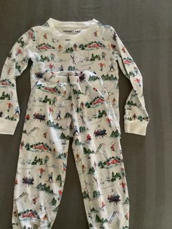 Girls Snow Pjs 