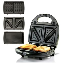 Sandwich Maker (grill,sandwich,waffle plates)