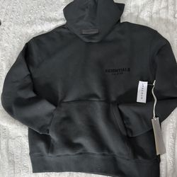 Black Essentials Hoodie 