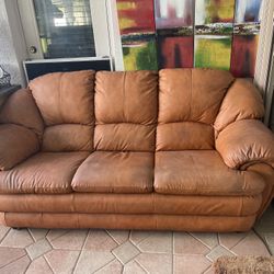 Leather Sofa