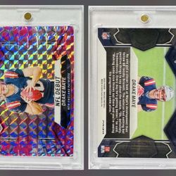 Drake Maye 2024 Panini Mosaic - Mosaic Camo Pink