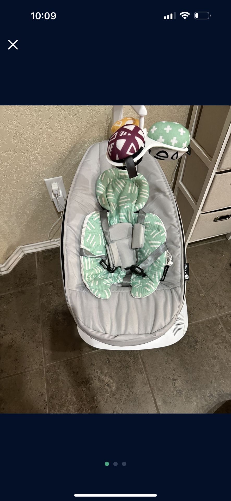 Mamaroo Bluetooth Swing  4moms