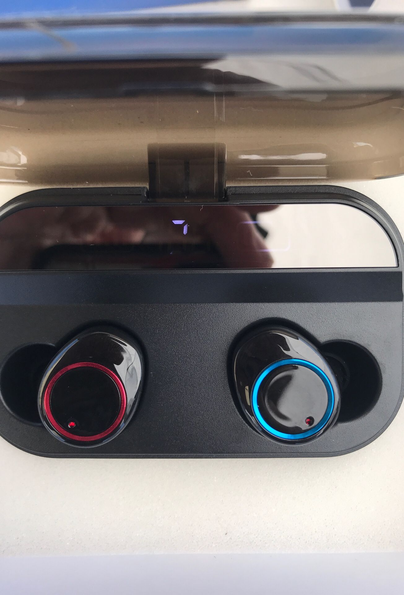 LAMA Bluetooth 5.0 Wireless Earbuds IPX7 Waterproof TWS Hi-Fi Stereo Headphones in-Ear, 4000mAH Charging Case Support Wireless Charging, Built-in Mic