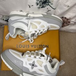 Grey Louis Vuttion skates size 10
