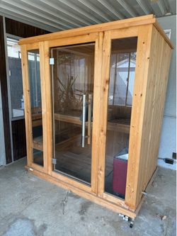 3 Person Finish Sauna by Almost Heaven