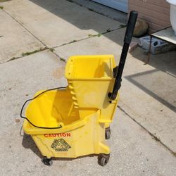 Commercial Mop Bucket With Wringer Rubbermaid