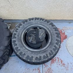 Tires and boxing bags