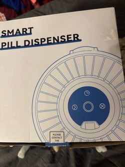 Betife Automatic Pill Dispenser for the Elderly with Alarm - 31-Day Bluetooth Smart Pill Box, Application Compatibility, Dual Fingerprint Lock + Key