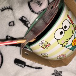 Keroppi Chopstick bowl
