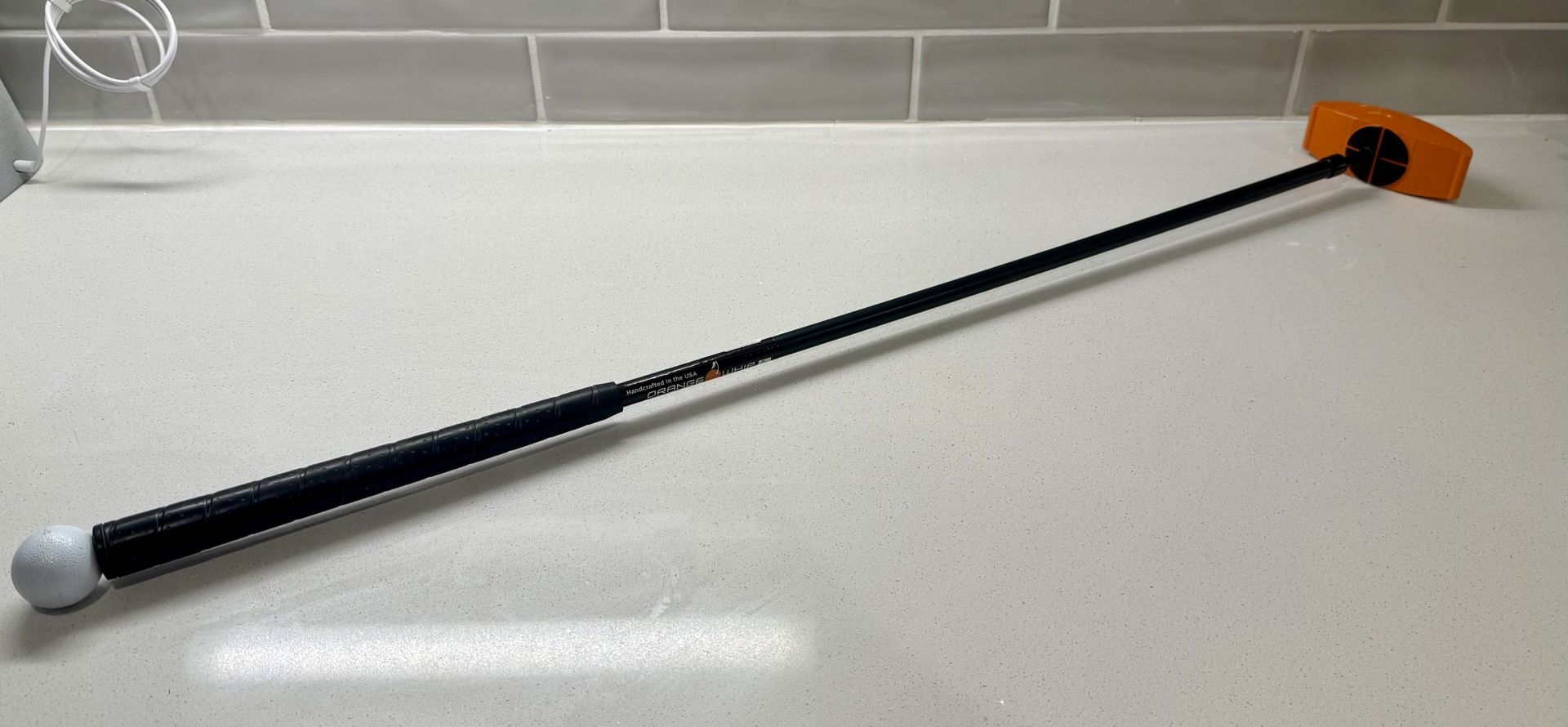 Orange Whip Putting Wand Trainer 