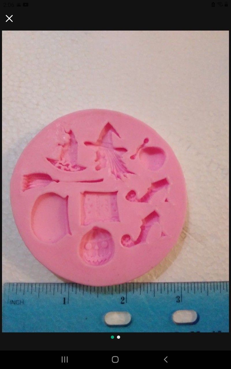 Halloween Silicon Mold $7