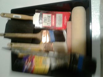 Painting tools and brushes new and use $39all