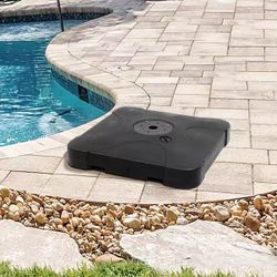 150 lbs. HDPE Patio Umbrella Base in Black