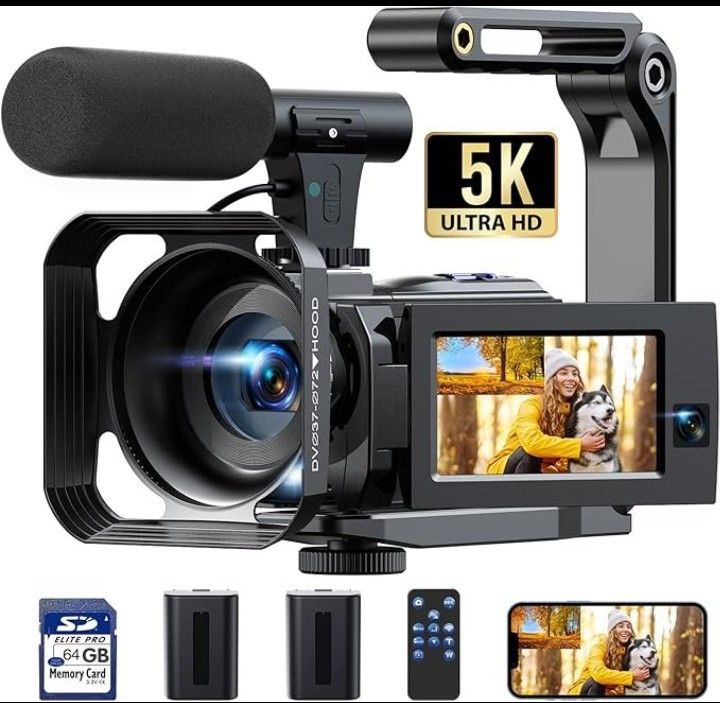 5k Video Camera Camcorder