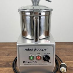 Robot Coupe Blixer 6 Commercial Food Processor - 7 Qt, 3 Ph, 2-Speed