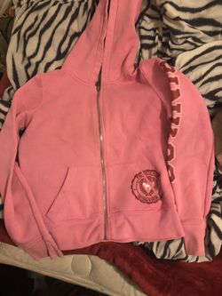 Love pink hoodie size small