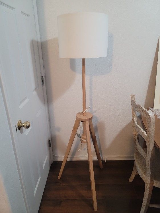 Gorgeous Wood Lamp For SALE