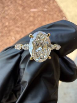14kt Lab Diamond Engagement Ring