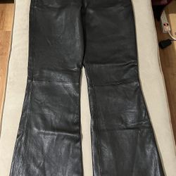 Lambskin Leather Pants