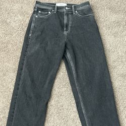 Mens Hollister Black Baggy Jeans